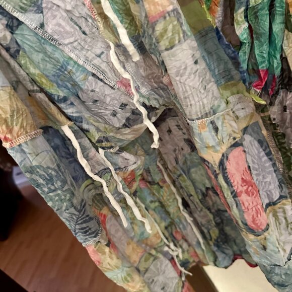 NWT Shana Crinkle Tank Long Bubble Dress - Picture 8 of 10